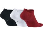 画像2: Jordan Jumpman No-show 3 pack Socks Blk/Wht/G.Red SX5546-011 LOWソックス Jordan ジョーダン ソックス  【SALE商品】 (2)