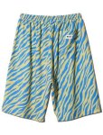 画像2: ZEBRA SHORTS YELLOWxBLUE 119-024002 YLxBL AKTR アクター Shorts ショーツ バスパン ウエア  【MEN'S】【SALE商品】 (2)