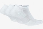 画像2: Everyday Cushion No-show Socks 3PK Wht SX7673-100 LOWソックス Nike ナイキ ソックス  【SALE商品】 (2)