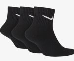 画像2: Everyday Cushion Quater Socks 3PK Blk SX7667-010 MDQTRソックス Nike ナイキ ソックス  【SALE商品】 (2)