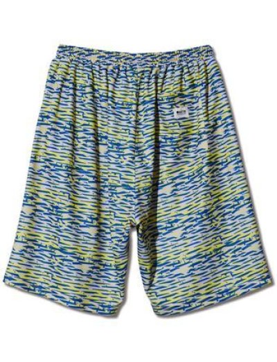 画像1: SCRATCH CAMO SHORTS GRAYxYELLOW 219-019002 GYxYL AKTR アクター Shorts ショーツ バスパン ウエア  【MEN'S】【SALE商品】