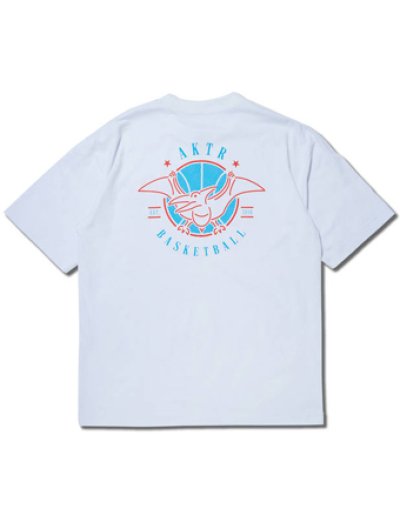 画像1: DINOSAUR BALL TEE WHITE 120-011005 WH AKTR アクター Tシャツ ウエア  【MEN'S】【SALE商品】