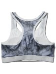 画像2: xMILKFED. TIEDYE SPORTS BRA GRAY 120-070021 GY アンダーウエア AKTR アクター サポーター  【WOMEN'S】 (2)