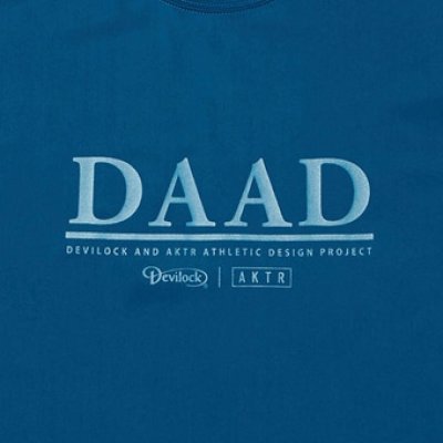 画像1: xDEVILOCK DAAD SPORTS TEE BLUE 220-043005 BL AKTR アクター Tシャツ ウエア  【MEN'S】