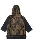 画像2: BARISTA HOOD CUT SEW BEIGE CAMO 220-062005 BG AKTR アクター パーカー アウトウエア ウエア 秋冬物 【MEN'S】【SALE商品】 (2)