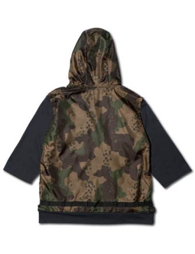 画像1: BARISTA HOOD CUT SEW BEIGE CAMO 220-062005 BG AKTR アクター パーカー アウトウエア ウエア 秋冬物 【MEN'S】【SALE商品】