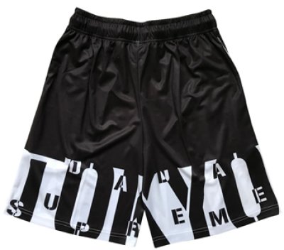 画像1: TOKYO SHORTS Blk/Wht DAM20L057 BLK/WHT DADA ダダ Shorts ショーツ バスパン ウエア  【MEN'S】