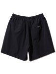 画像2: SHORT WIDE PANTS BLACK 121-011002 BK AKTR アクター Shorts ショーツ バスパン ウエア  【MEN'S】 (2)