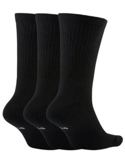 画像1: Everyday BBall 3P Crew Socks Blk DA2123-010 CREWソックス Nike ナイキ ソックス  【SALE商品】