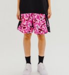 画像2: プラクティスパンツ ボーラーカモ Pink/Camo SMP210110-1062 Spalding スポルディング Shorts ショーツ バスパン ウエア  【MEN'S】【SALE商品】 (2)