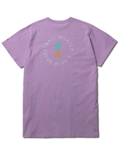 画像1: xMILKFED. TEE DRESS PURPLE 121-067005 PL AKTR アクター Tシャツ ウエア  【WOMEN'S】アパレル