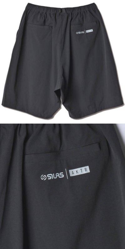 画像1: xSILAS SHORTS Blk 121-074002 BK AKTR アクター Shorts ショーツ バスパン ウエア  【MEN'S】