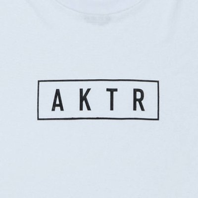 画像1: AKTR LOGO SPORTS TEE WHT 521-001005 WH AKTR アクター Tシャツ ウエア  【MEN'S】