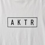 画像2: BASIC AKTR LOGO CLASSIC TEE WHITE 522-018005 WH AKTR アクター Tシャツ ウエア  【MEN'S】 (2)