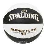 画像2: スーパーフライト ブラック×ホワイト 合成皮革 7号球 Blk/Wht 77-116J Spalding スポルディング ボール (2)