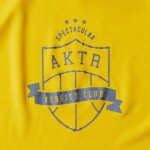 画像2: KIDS EMBLEM LOGO L/S SPORTS TEE Yellow 221-082005 YL GS AKTR アクター ロング　Tシャツ ウエア 秋冬物 【BOY'S】 キッズ アパレル (2)