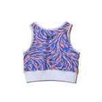 画像2: BREEZE CROP TOP BLUxL-ORANGE 221-057001 BLxLOR AKTR アクター ノースリーブ タンクトップ ウエア  【WOMEN'S】アパレル【SALE商品】 (2)