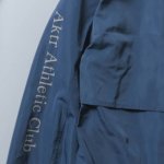 画像2: AAC WINDBREAKER  BLUE 221-048010 BL AKTR アクター ジャケット アウトウエア ウエア 秋冬物 【MEN'S】【SALE商品】 (2)