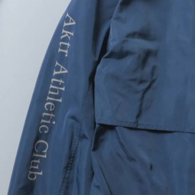 画像1: AAC WINDBREAKER  BLUE 221-048010 BL AKTR アクター ジャケット アウトウエア ウエア 秋冬物 【MEN'S】【SALE商品】