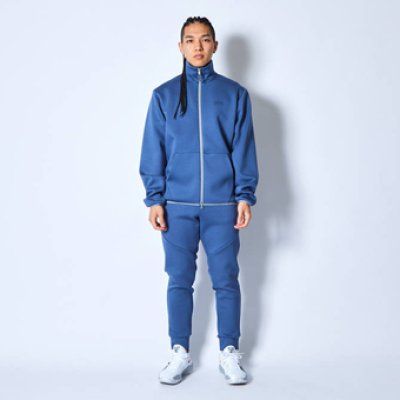 画像1: WARM AIR TECH JOGGER   BLUE 221-018020 BL AKTR アクター ジョガー Pants パンツ ウエア 秋冬物 【MEN'S】【SALE商品】