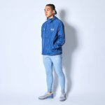 画像2: AAC ATHLETIC PANTS L-BLUE 221-050020 LBL AKTR アクター Pants パンツ ウエア 秋冬物 【MEN'S】【SALE商品】 (2)