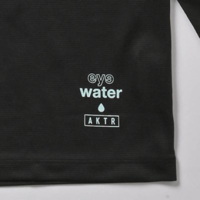 画像1: eyewater SPORTS L/S TEE BLACK 122-109002 BK AKTR アクター ロング　Tシャツ ウエア 秋冬物 【MEN'S】