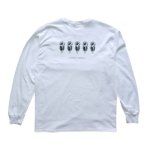 画像2: IFK x AKTR CYS L/S TEE Wht 220-096005 WH AKTR アクター ロング　Tシャツ ウエア 秋冬物 【MEN'S】 (2)