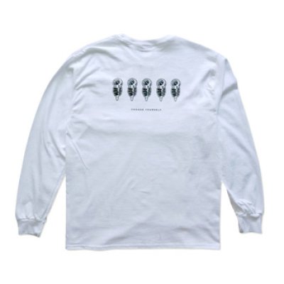 画像1: IFK x AKTR CYS L/S TEE Wht 220-096005 WH AKTR アクター ロング　Tシャツ ウエア 秋冬物 【MEN'S】