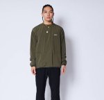 画像2: PULLOVER SHOOTING SHIRTS OLIVE 122-020010 OL AKTR アクター Tシャツ ウエア  【MEN'S】【SALE商品】 (2)