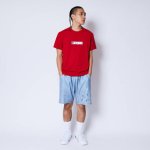 画像2: xFILA BOX LOGO SPORTS TEE RED 122-050005 RD AKTR アクター Tシャツ ウエア  【MEN'S】 (2)