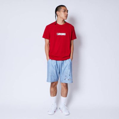 画像1: xFILA BOX LOGO SPORTS TEE RED 122-050005 RD AKTR アクター Tシャツ ウエア  【MEN'S】