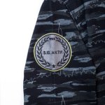 画像2: x68 CITY CAMO HOODED SWEAT  BLK 221-097010 BK AKTR アクター パーカー アウトウエア ウエア 秋冬物 【MEN'S】 (2)