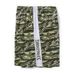 画像2: 布帛 Shorts Tiger Camo Khaki SMP22003-4500 Spalding スポルディング Shorts ショーツ バスパン ウエア  【MEN'S】 (2)