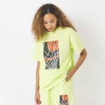 画像2: Tシャツ リムショット Lime Green SMT22021-4200 Spalding スポルディング Tシャツ ウエア  【MEN'S】 (2)