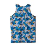 画像2: DPM CAMO TANK BLUE 122-001001 BL AKTR アクター ノースリーブ タンクトップ ウエア  【MEN'S】【SALE商品】 (2)