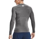 画像2: UA HG ARMOUR COMP L/S Gray 1361524-090 UnderArmour アンダーアーマー ロング　Tシャツ ウエア 秋冬物 【MEN'S】 (2)