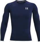 画像2: UA HG ARMOUR COMP L/S Navy 1361524-410 UnderArmour アンダーアーマー ロング　Tシャツ ウエア 秋冬物 【MEN'S】 (2)