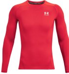 画像2: UA HG ARMOUR COMP L/S Red 1361524-600 UnderArmour アンダーアーマー ロング　Tシャツ ウエア 秋冬物 【MEN'S】 (2)