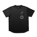 画像2: xSPORTY RUNNING SPORTS TEE BLACK 122-045005 BK AKTR アクター Tシャツ ウエア  【MEN'S】【SALE商品】 (2)