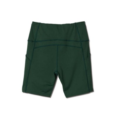 画像1: DRIVEN BIKER SHORTS GREEN 122-040002 GR AKTR アクター Shorts ショーツ バスパン ウエア  【WOMEN'S】アパレル【SALE商品】