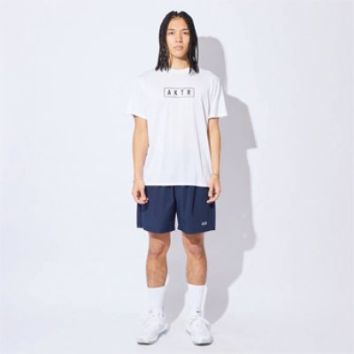 画像1: BASIC AKTR LOGO SPORTS TEE WHITE 523-004005 WH AKTR アクター Tシャツ ウエア  【MEN'S】【SALE商品】