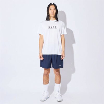 画像1: BASIC AKTR LOGO SPORTS TEE WHITE 523-004005 WH AKTR アクター Tシャツ ウエア  【MEN'S】