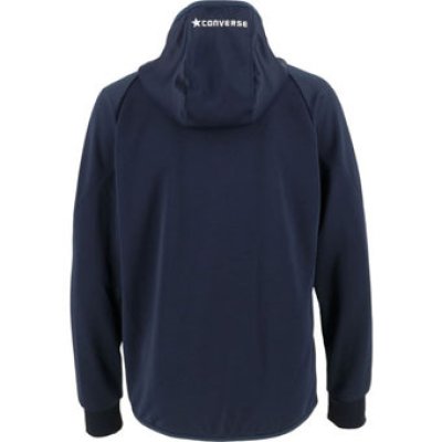 画像1: アクティブジャージ ジャケット Navy CB211251-2900 Converse コンバース ジャケット アウトウエア ウエア 秋冬物 【MEN'S】