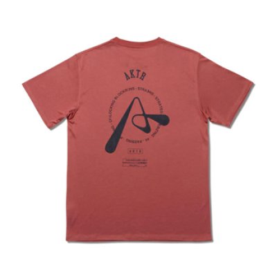 画像1: CUT-UP SPORTS TEE RED 222-003005 RD AKTR アクター Tシャツ ウエア  【MEN'S】【SALE商品】