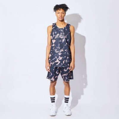 画像1: GHOST CAMO TANK NAVY 222-008001 NV AKTR アクター ノースリーブ タンクトップ ウエア  【MEN'S】【SALE商品】