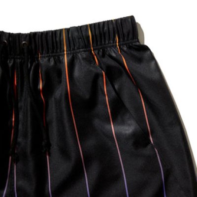 画像1: 布帛Shorts Made For the Game Black SMP22123-1000 Spalding スポルディング ストライプ Shorts ショーツ バスパン ウエア  【MEN'S】