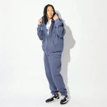 画像2: LOGO SWEAT PANTS BLUE 222-027020 BL AKTR アクター Pants パンツ ウエア 秋冬物 【MEN'S】【SALE商品】 (2)