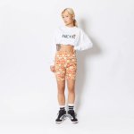 画像2: DESERT DAISY BIKER SHORTS  ORANGE 222-081002 OR AKTR アクター Shorts ショーツ バスパン ウエア  【WOMEN'S】アパレル【SALE商品】 (2)