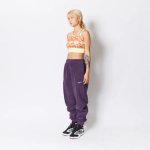 画像2: DESERT DAISY FLEECE PANTS  PURPLE 222-082020 PL AKTR アクター Pants パンツ ウエア 秋冬物 【WOMEN'S】アパレル【SALE商品】 (2)