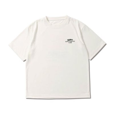 画像1: xSPORTY AAC DRYTECH TEE WHITE 222-062005 WH AKTR アクター Tシャツ ウエア  【MEN'S】【SALE商品】